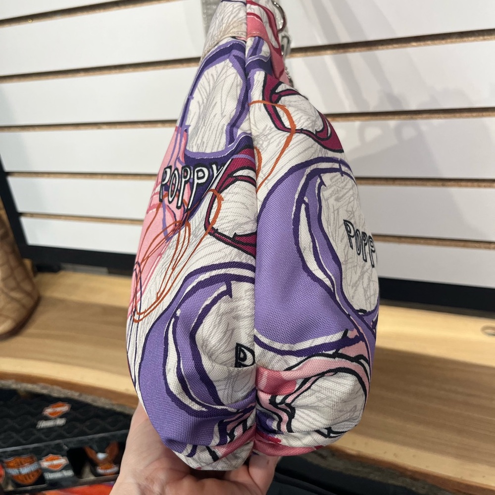 Coach 2011 Poppy Graffiti Glam Tote Multicolor Signature Bag 17829 - Picture 6 of 13